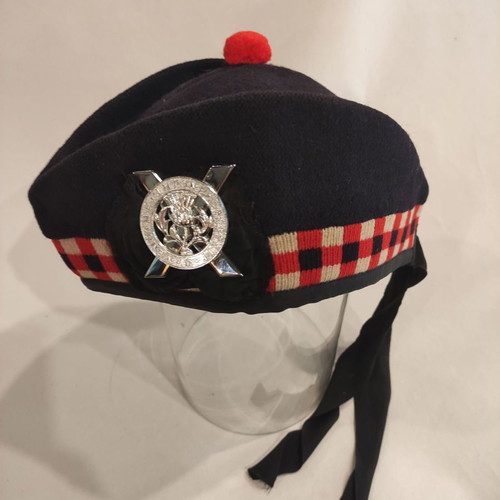 Gleengarry cap of Scotland used with Scottish unit emblem