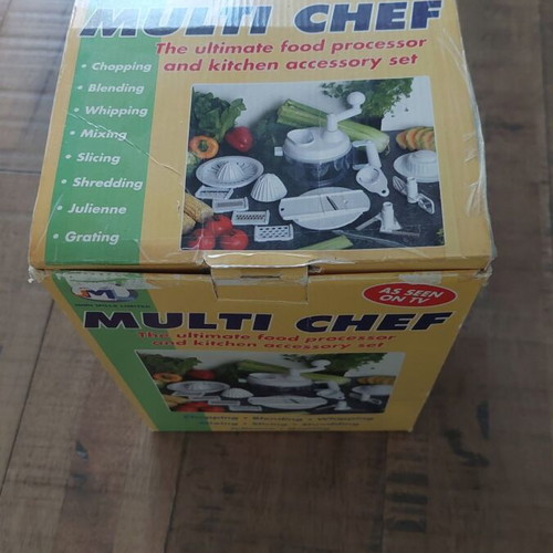 Multi Chef Multi-Functional Manual Food Processor used