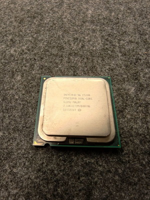 Intel Pentium E5300 dual-core processor used, 2.60GHz, Socket LGA775