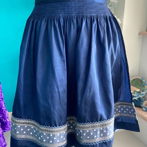 Bavarian dirndl dress like new with apron, size S 36