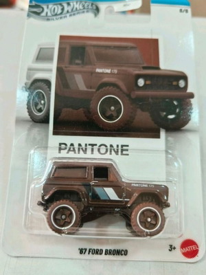 Hot Wheels Pantone '67 Ford Bronco new