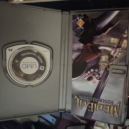 Medievil Resurrection PSP game Platinum edition