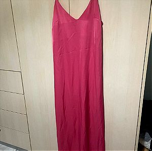 Karavan σατέν φόρεμα (Emmanouella Slip Dress (Pink) )