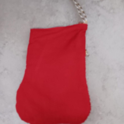 Christmas decorative stocking like new