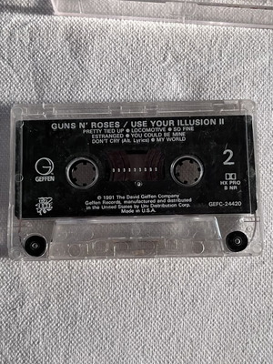 Κασέτα Guns N' Roses Use Your Illusion II μεταχειρισμένη, 1991 Geffen USA