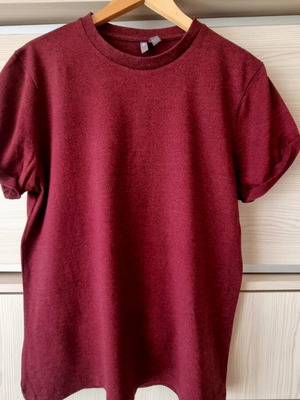 ASOS T-shirt, bright burgundy