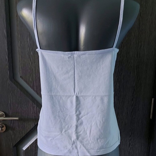 TCM Cotton Top with Ruffles like new, sizes M to XL