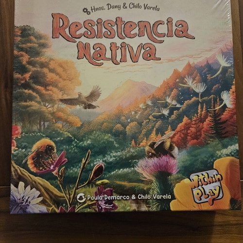 Resistencia Nativa board game by Within Play, sealed
