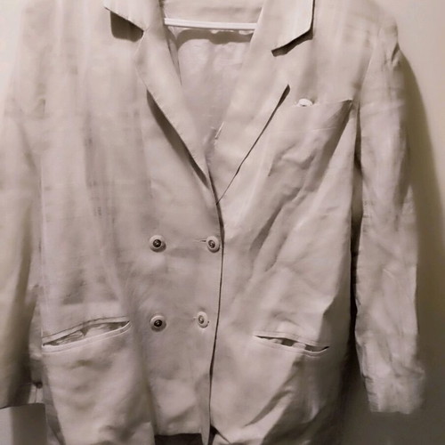 Women's spring oversized blazer used with shoulder pads, size L