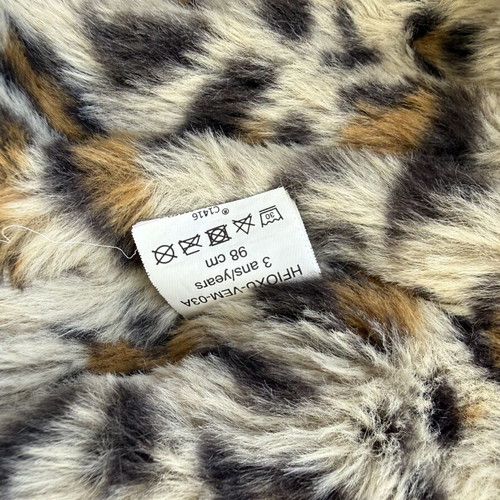 Orchestra Khaki Parka with Hood and Faux Fur for Girls, Like New