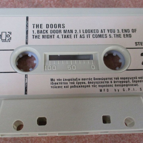 The Doors self-titled audio cassette