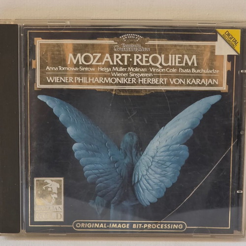 Mozart Requiem CD used, Herbert von Karajan