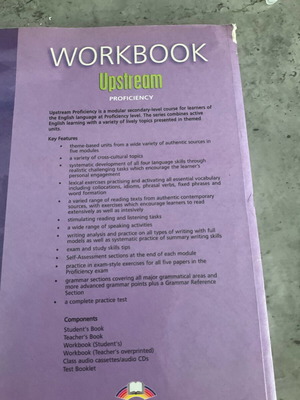 Workbook Upstream Proficiency students book used