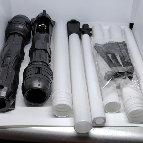 Star Wars lightsaber pair with LED lighting like new