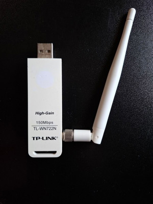 TP-LINK TL-WN722N ασύρματος USB αντάπτορας μεταχειρισμένος