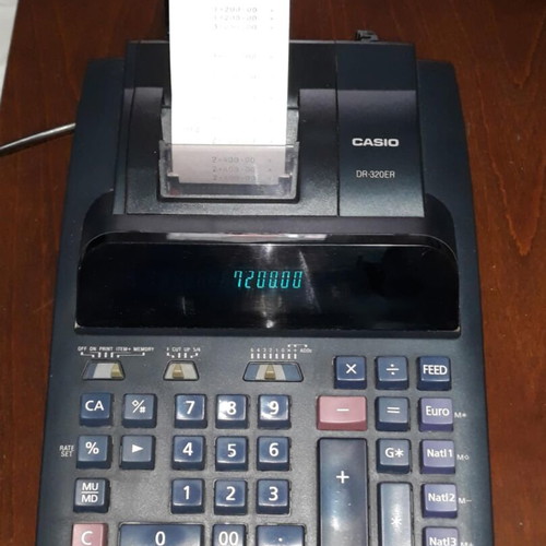 Casio DR-320ER professional calculator like new