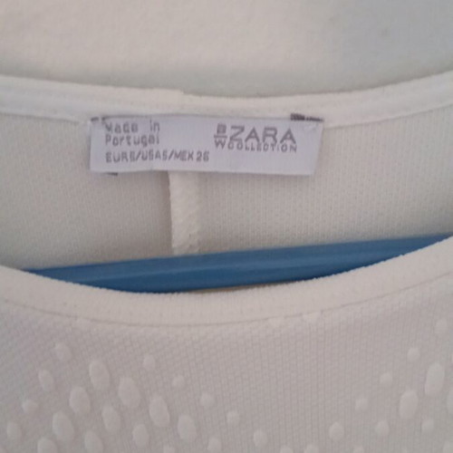 Zara dress Small white like new