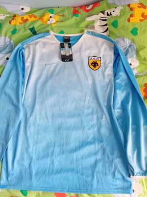 ΑΕΚ Ποδόσφαιρο Φανέλα Nike 2002 3η Εμφάνιση Μακρυμάνικη Καινούργια