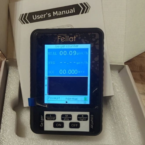 Geiger Counter Fellat XR1 New Portable Radiation Detector