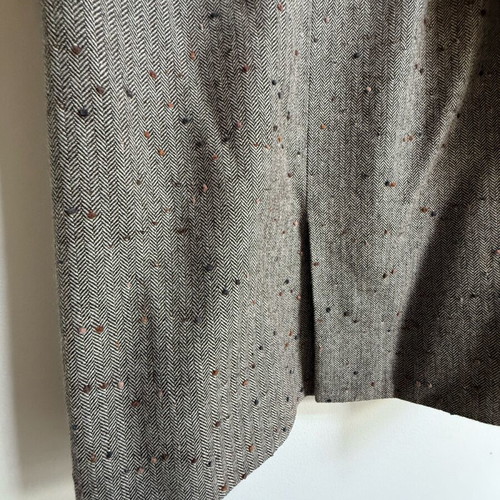 Pencil skirt used from vintage Juanita Sabbadini suit gray