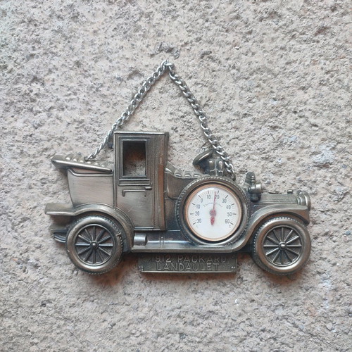 Antique thermometers used, cars and guitar
