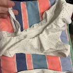 Baby white swimsuit for girls up to 2 years