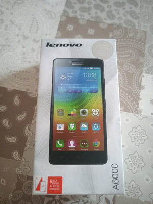 Lenovo A6000 empty box used