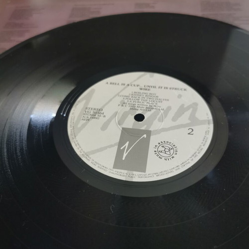 Wire A Bell Is A Cup vinyl used, Greek edition 1988