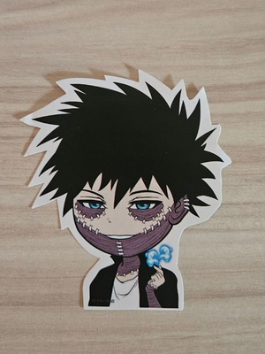 My Hero Academia Dabi handmade sticker made to order