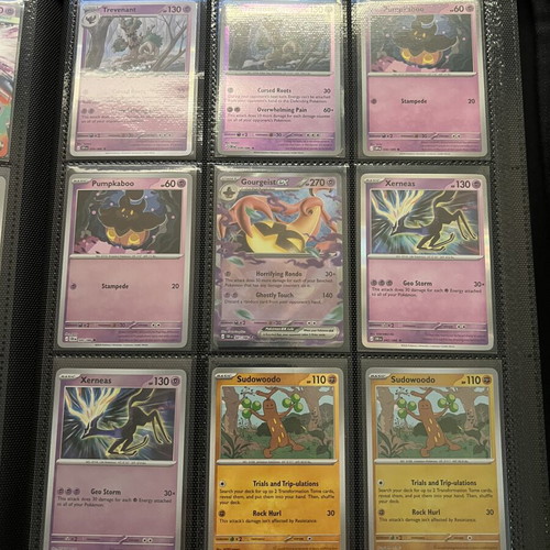 Pokémon TCG Chaos Rising Base Set with 540-Card Binder like new