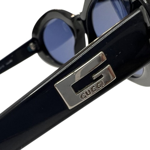 Gucci Cat Eye Sunglasses used, black and blue