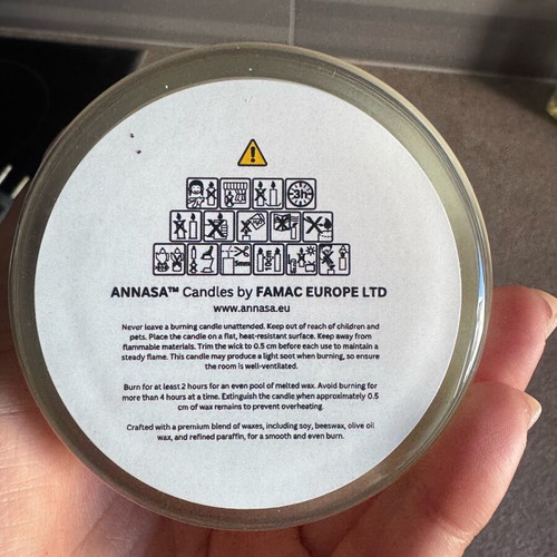 ANNASA Xmas Edition candle new