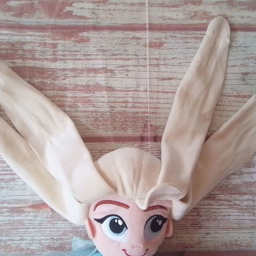 Disney Frozen 2 Princess Anna plush doll used, height 21 cm