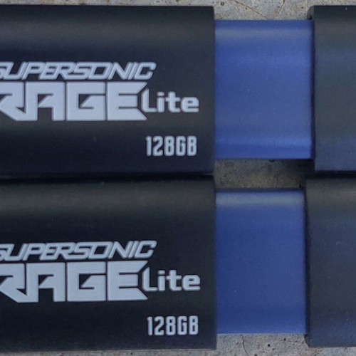 Patriot Supersonic Rage Lite 128GB USB 3.2 flash drive