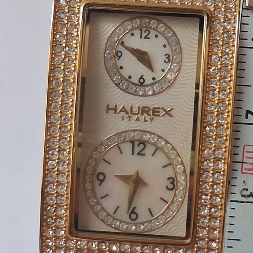 Haurex Clamour women's watch like new, gold and black