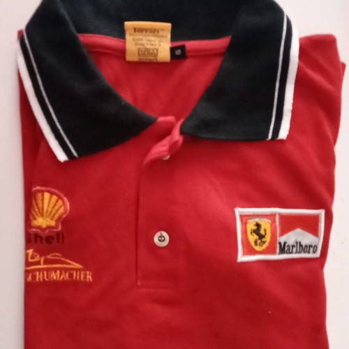 Ferrari M.Schumacher 1996 Kids Polo Shirt like new
