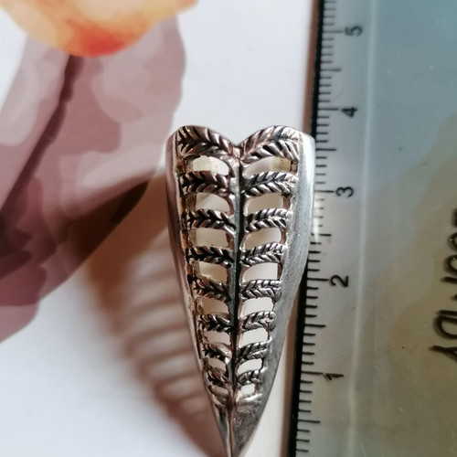 Silver FingerTip Claw Ring new, gothic metal fantasy style