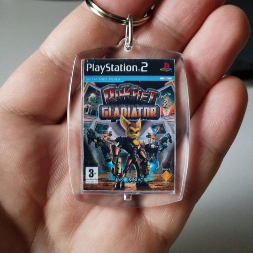 Ratchet Gladiator PS2 keychain