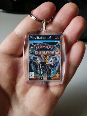 Ratchet Gladiator PS2 keychain