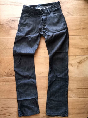 Men's black jeans like new, size 32 slim