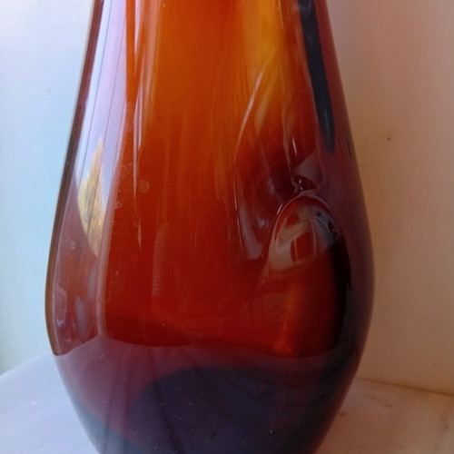 Murano vase used, 33 cm tall