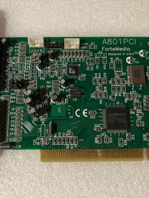ForteMedia A801PCI SoundCard used