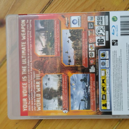 Tom Clancy's End War PS3 game used, complete with manual