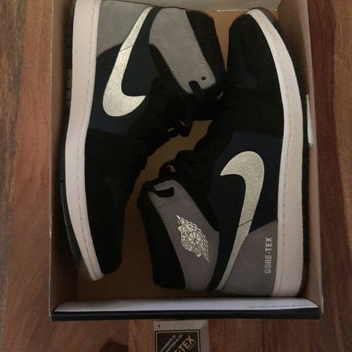 Air Jordan 1 Element GORE-TEX High black and grey, like new, size 44.5