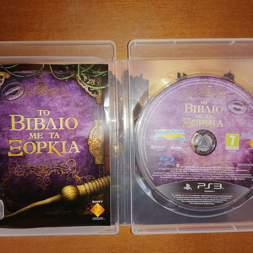 Wonderbook The Book of Spells PlayStation 3 used
