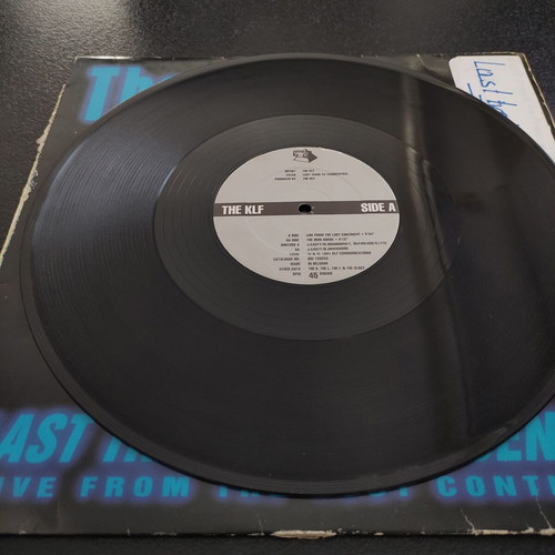 The KLF Last Train To Trancentral Vinyl 12'' maxi single used