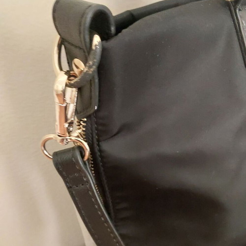 International Concepts shoulder bag new, black with gold details