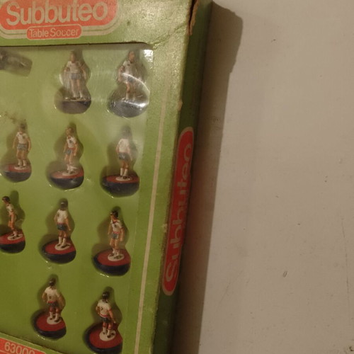 Subbuteo England team used, full eleven set
