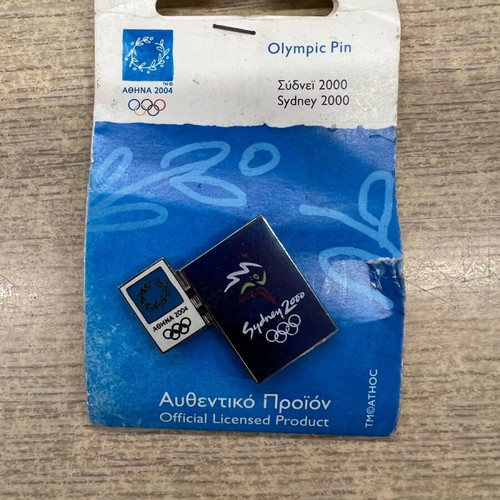 Olympic pin Athens 2004 Sydney 2000 new official product