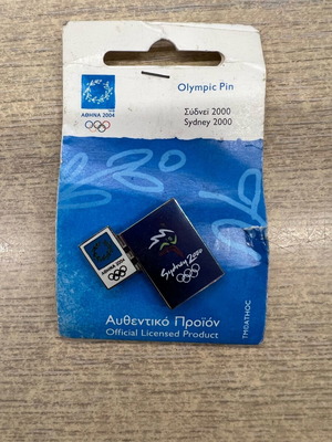 Olympic pin Athens 2004 Sydney 2000 new official product